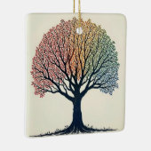 生命の木 セラミックオーナメント (右)