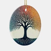 生命の木 セラミックオーナメント (右)
