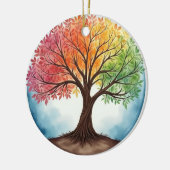 生命の木 セラミックオーナメント (左)