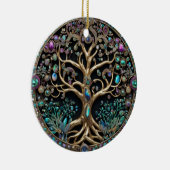 生命の木 セラミックオーナメント (右)