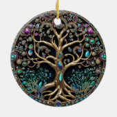 生命の木 セラミックオーナメント (裏面)