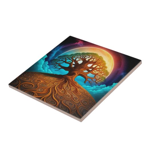 生命の木 タイル (側面)