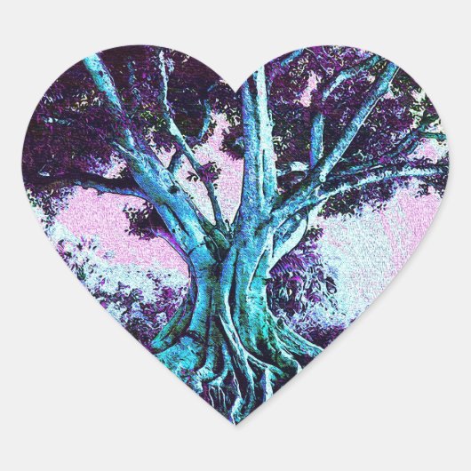 生命の木 ハートシール (正面)