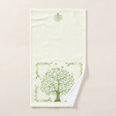 生命の木 バスタオルセット (ハンドタオル)