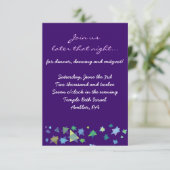 生命の木 バット・ミツバーの招待状 パーティーカード 招待状 (スタンド正面)