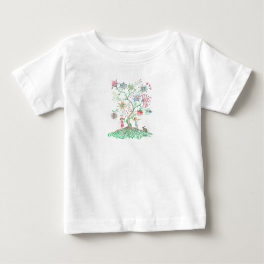 生命の木 ベビーTシャツ (正面)