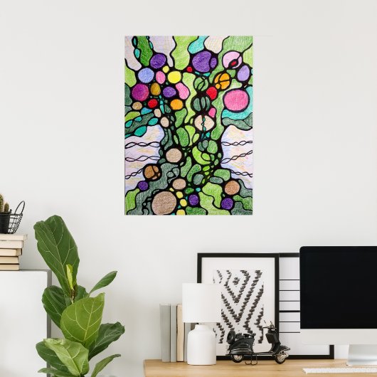 生命の木 ポスター (ホームオフィス)