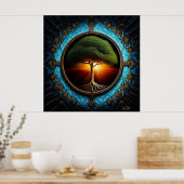 生命の木 ポスター (キッチン)