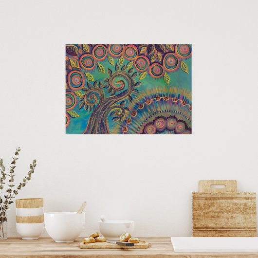 生命の木 ポスター (キッチン)