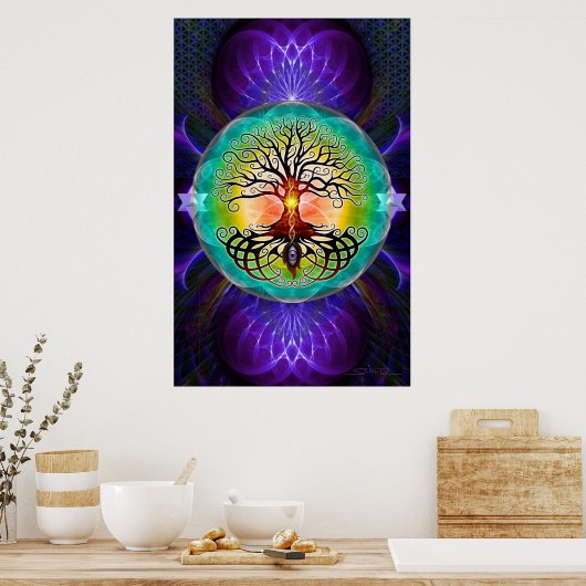 生命の木 ポスター (キッチン)