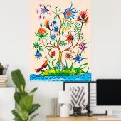 生命の木 ポスター (ホームオフィス)