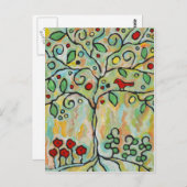 生命の木 ポストカード (正面/裏面)