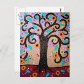 生命の木 ポストカード (正面/裏面)
