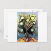 生命の木 ポストカード (正面/裏面)