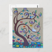 生命の木 ポストカード (正面/裏面)