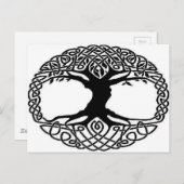 生命の木 ポストカード (正面/裏面)