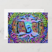 生命の木 ポストカード (正面/裏面)