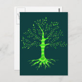 生命の木 ポストカード (正面/裏面)