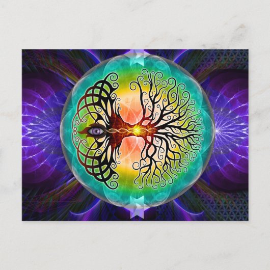 生命の木 ポストカード (正面)