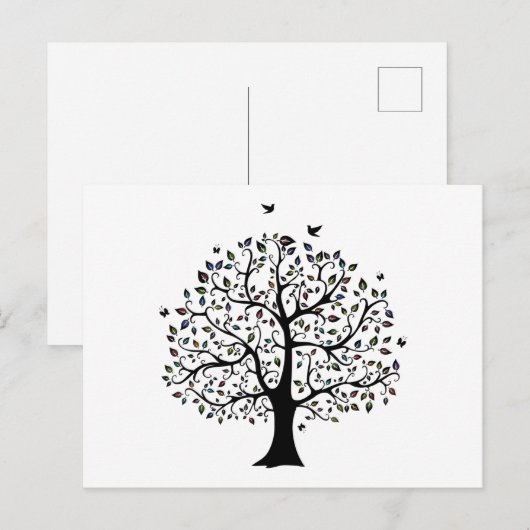 生命の木 ポストカード (正面/裏面)