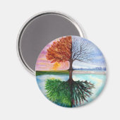 生命の木 マグネット (正面/裏面)