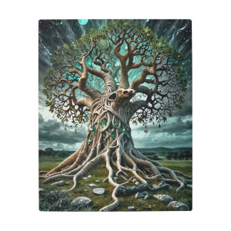 生命の木 メタルプリント