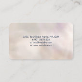 生命の木 – モザイクカラフルサークル 名刺 (裏面)