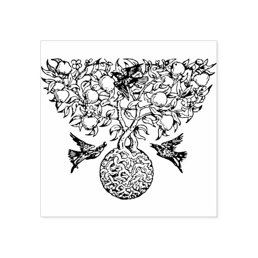 生命の木 ラバースタンプ (インプリント)