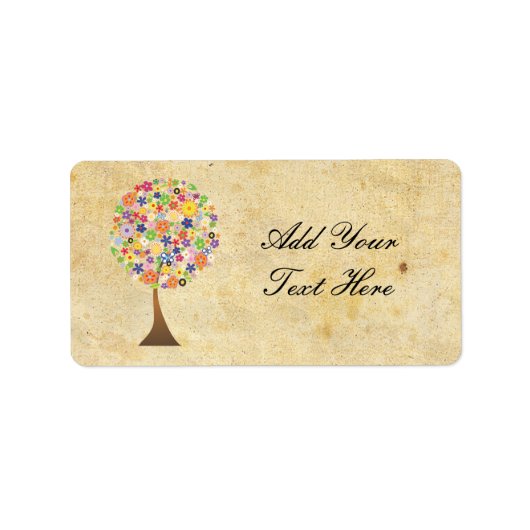 生命の木 ラベル (正面)