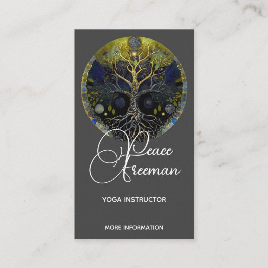 生命の木 |ルナ 名刺 (正面)