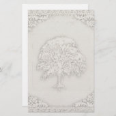 生命の木 便箋 (正面/裏面)