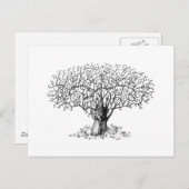 生命の木 – 動物 ポストカード (正面/裏面)