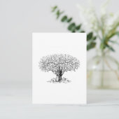 生命の木 – 動物 ポストカード (スタンド正面)