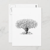 生命の木 – 動物 ポストカード (正面/裏面)