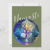 生命の木 |天体 招待状 (裏面)