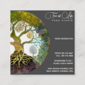 生命の木 |季節 スクエア名刺 (裏面)