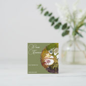 生命の木 |季節 スクエア名刺 (スタンド正面)