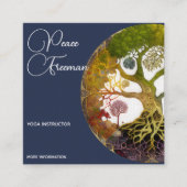 生命の木 |季節 スクエア名刺 (正面)