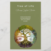 生命の木 |季節 チラシ (裏面)