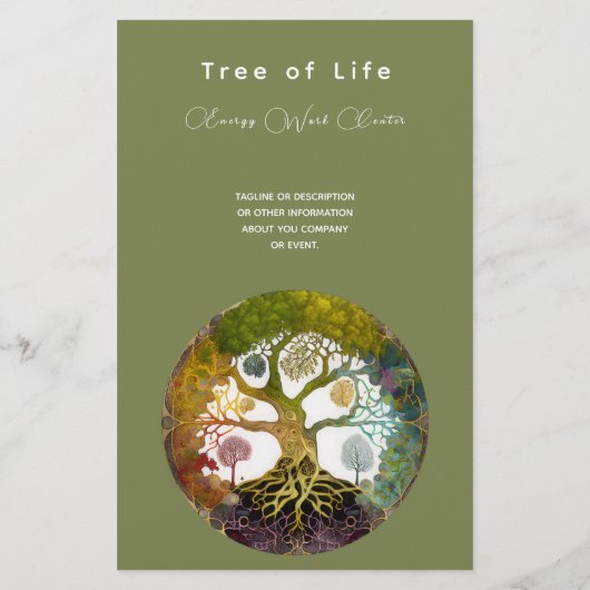 生命の木 |季節 チラシ (裏面)