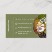 生命の木 |季節 名刺 (裏面)