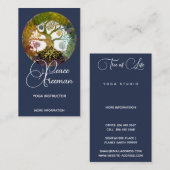 生命の木 |季節 名刺 (正面/裏面)