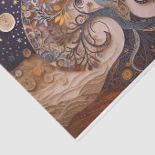 生命の木、宇宙と自然の融合 薄葉紙 (詳細)