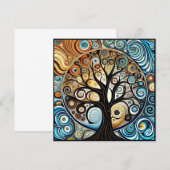 生命の木 招待状 (正面/裏面)