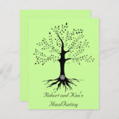 生命の木 招待状 (正面/裏面)