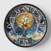 生命の木 – 新しい 壁時計 (正面)