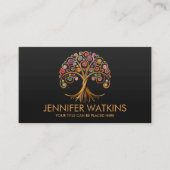 生命の木 – 渦巻き旋回 名刺 (正面)