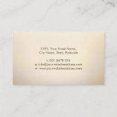 生命の木 – 渦巻き旋回 名刺 (裏面)