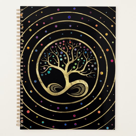 生命の木 – 無限らせん プランナー手帳 (正面)