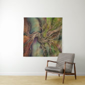 生命の木-秋影 タペストリー (インサイチュ(横))